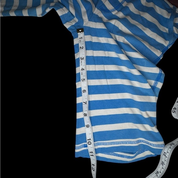 Mini Boden blue and white striped shorts 10 k38 - Picture 3 of 5